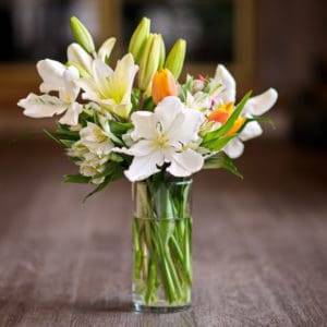 Lilies in a Vase