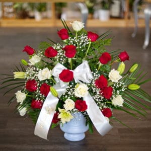 Red Rose Sympathy Flowers