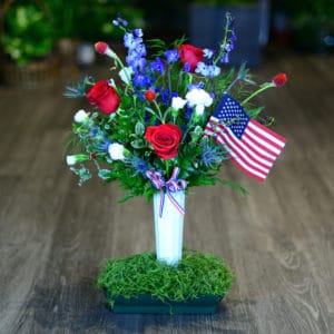 Patriotic Cemetery Cone