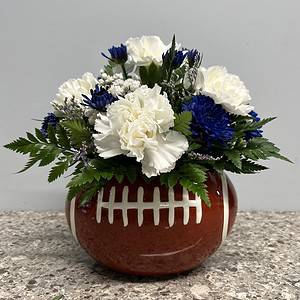 Football and Flowers